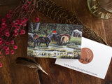 Christmas card - Snowy Mountain Brumbies